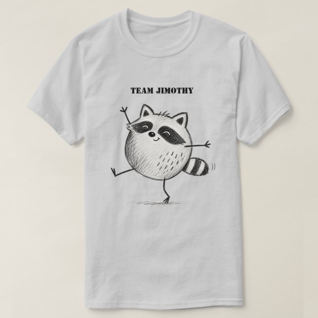 T-shirt Équipe Jimothy (Design devant)