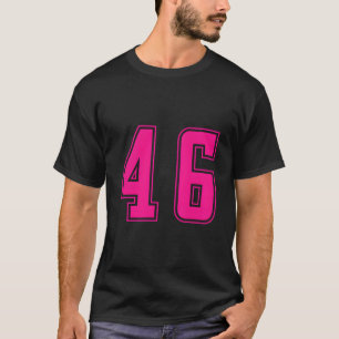 T-shirt Équipe K numéro 46 Maillot numéroté junior sports