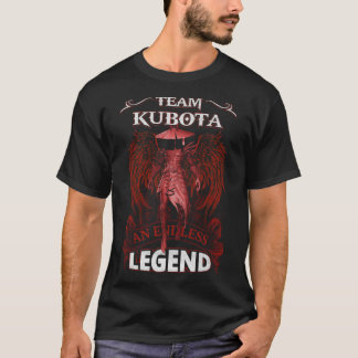 T-shirt Équipe KUBOTA - Une LÉGENDE sans fin