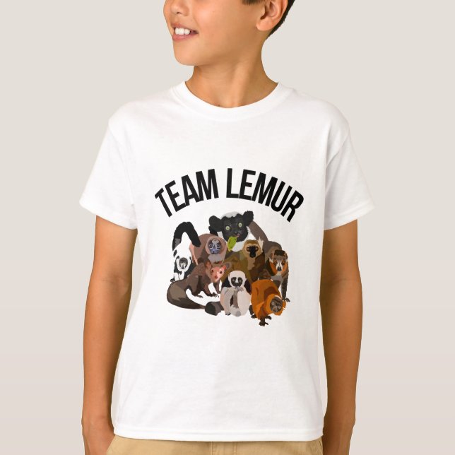 T-shirt Équipe Lemur (Devant)