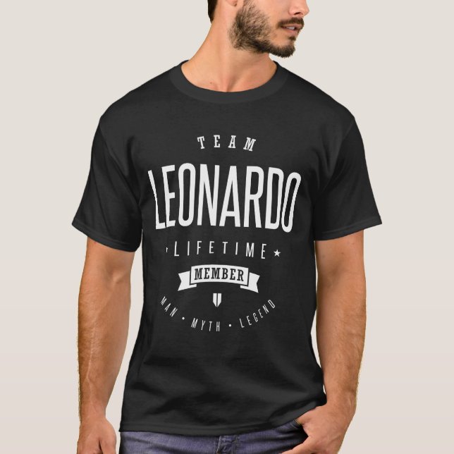 T-shirt Équipe Leonardo (Devant)