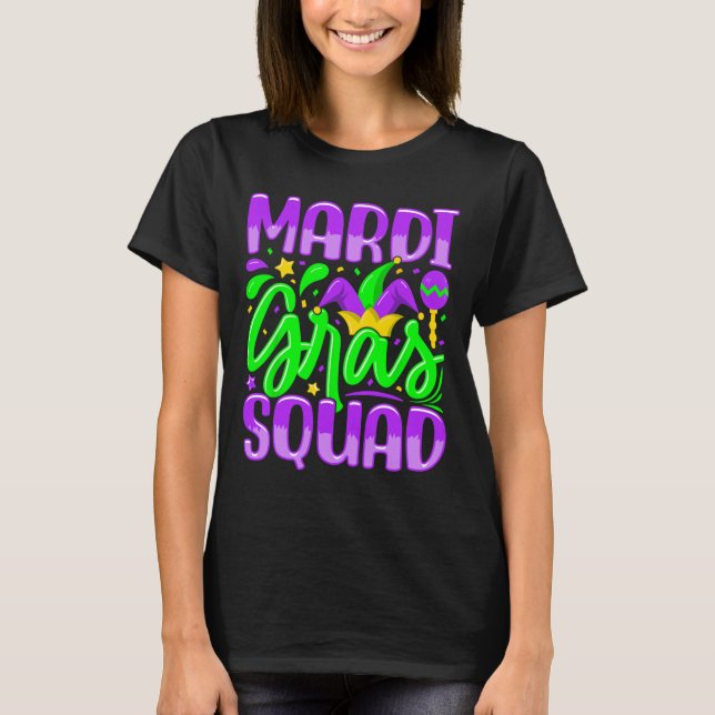 T-shirt Équipe Mardi Gras 1 (Devant)