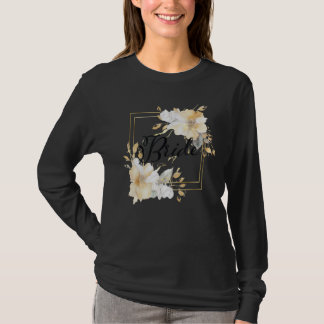 T-shirt Équipe Mariée Demoiselle d'Honneur Mariage Cadeau 
