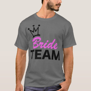 T-shirt Équipe Mariée Enterrement de Vie de Jeune Fille ,