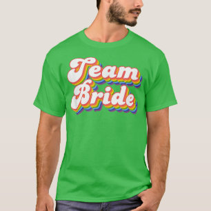 T-shirt Équipe Mariée Enterrement de Vie de Jeune Fille de