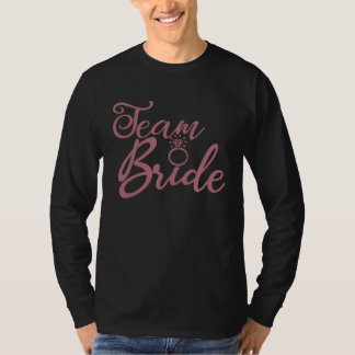 T-shirt Équipe Mariée Enterrement de Vie de Jeune Fille Gr