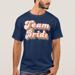T-shirt Équipe Mariée Enterrement de Vie de Jeune Fille Nu