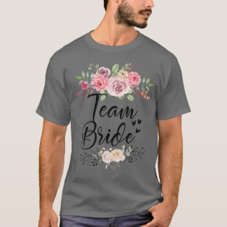 T-shirt Équipe Mariée Mariage Enterrement de Vie de Jeune 