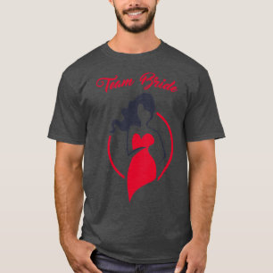 T-SHIRT ÉQUIPE MARIEEE LES FILLES VEULENT S'AMUSER