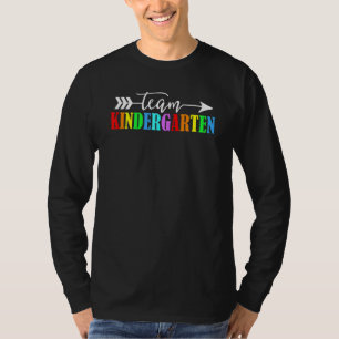 T-shirt Équipe Maternelle Kinder Squad Équipe Enseignante