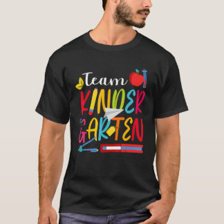 T-shirt Équipe Maternelle Retour À L'École Préscolaire 1Er