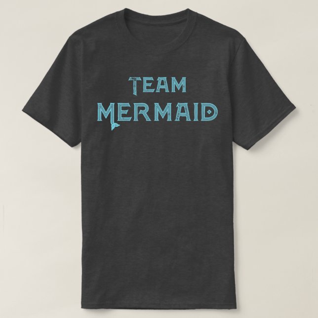 T-shirt Équipe Mermaid (Design devant)