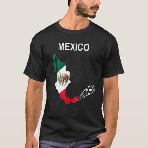 T-shirt Équipe mexicaine de soutien au football