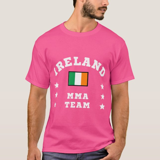 T-shirt Équipe Mixed martial art d'Irlande (Devant)