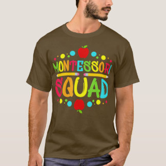 T-shirt Équipe Montessori I Enseignant