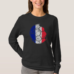 T-shirt Équipe Nationale De Football De France Soutenez Le