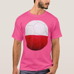 T-shirt Équipe nationale de football de Pologne Ballon Foo