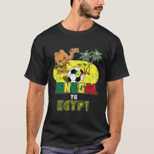 T-shirt Équipe Nationale de Football du Sénégal en Égypte 