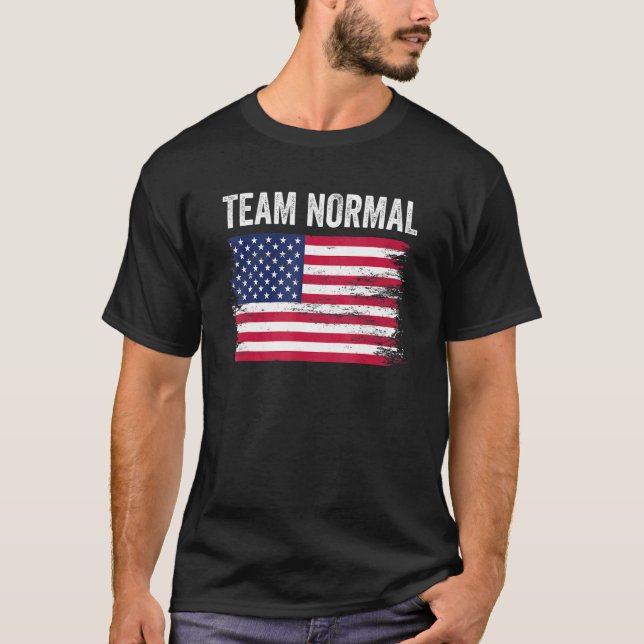 T-shirt Équipe normale 2022 États-Unis Drapeau Amérique (Devant)