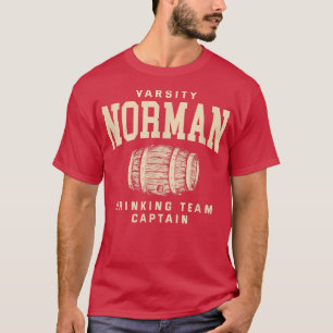 T-shirt Équipe Norman Boire Capitaine Oklahoma Craft Beer