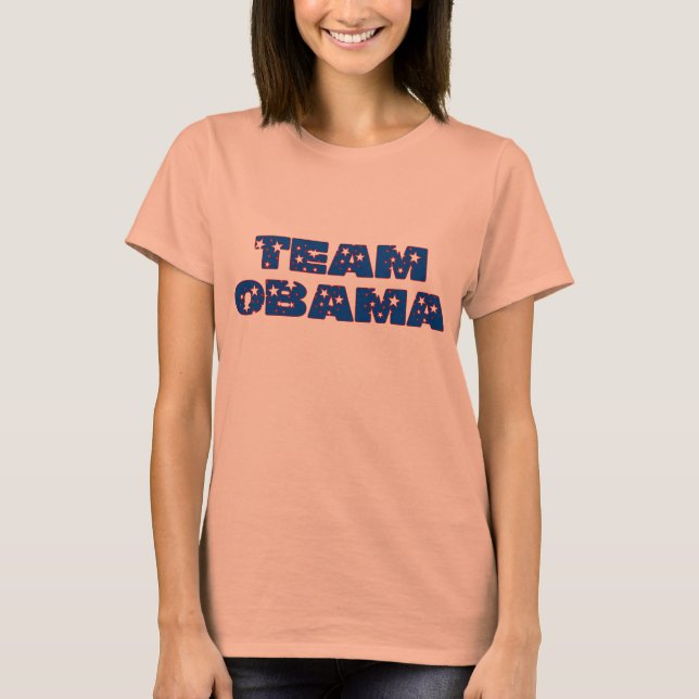 T-shirt Équipe Obama Stars Tee (Devant)