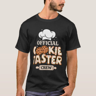 T-shirt Équipe officielle de biscuits et de pâtisseries am