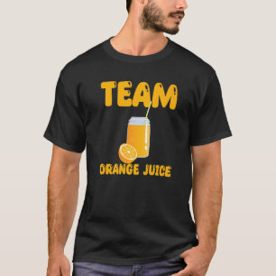 T-shirt Équipe Orange Jus Vêtements Oranges