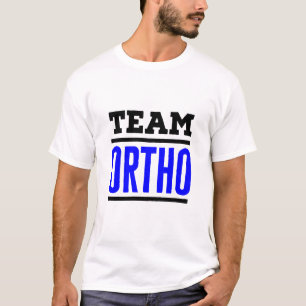 T-shirt Équipe Ortho Orthopédique Orthopédique Infirmière