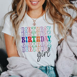 T-shirt Équipe Ou Équipage De Fête D'Anniversaire Personna<br><div class="desc">Célébrez l'extravagance d'anniversaire avec style grâce à notre T-Shirt d'équipe d'Anniversaire ou d'équipage personnalisé. L'attention est portée sur la fille d'anniversaire, et cette chemise est la façon parfaite de la faire sentir comme pourcentage lors de sa journée spéciale. Décorée du titre de "fille d'anniversaire", cette chemise n'est pas seulement une...</div>