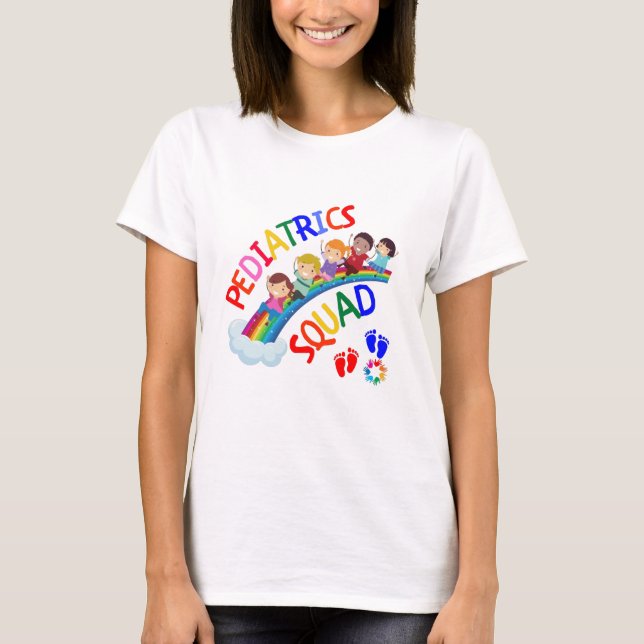 T-shirt Équipe pédiatrique - Cadeaux pédiatriques pédiatri (Devant)