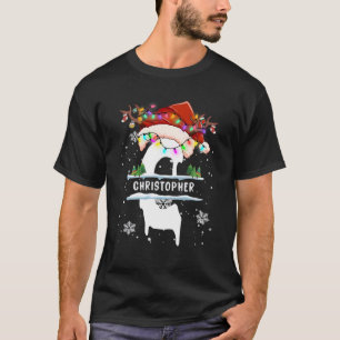 T-shirt Equipe Père Noël Correspondance de famille Noël Co