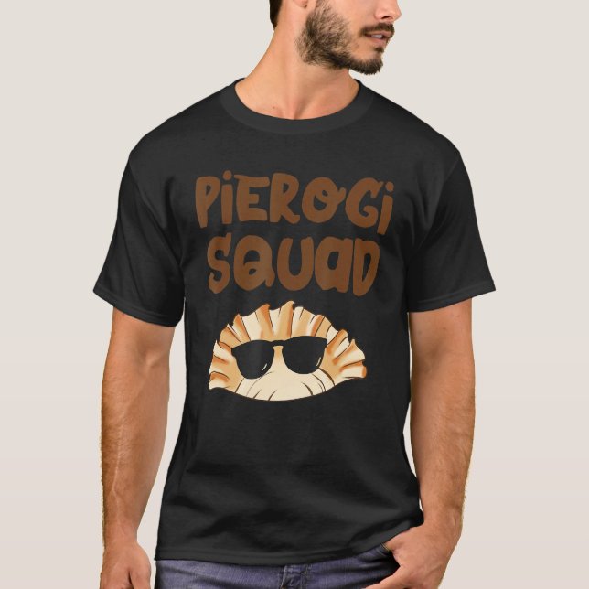 T-shirt Équipe Pierogi Pierogi Pologne Équipe de cuisine p (Devant)