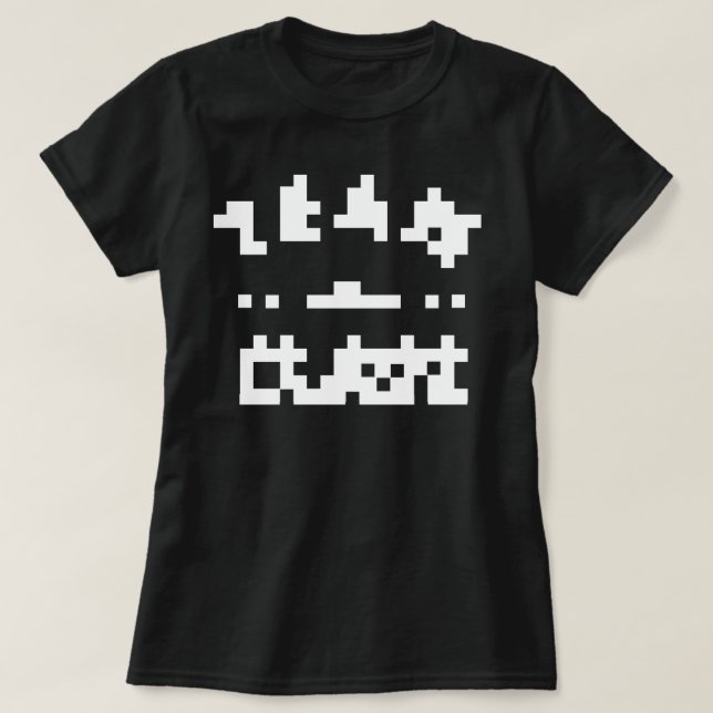 T-shirt Équipe Pixel Abstraite (Design devant)