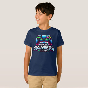 T-shirt Équipe Pixel Gamers - Future Pro Gamer