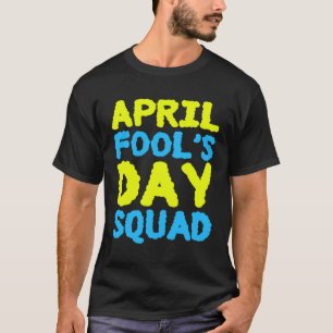 T-shirt Équipe Poisson d'Avril Blagues du 1er avril K