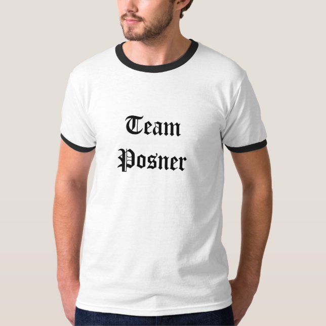 T-shirt Équipe Posner (Devant)
