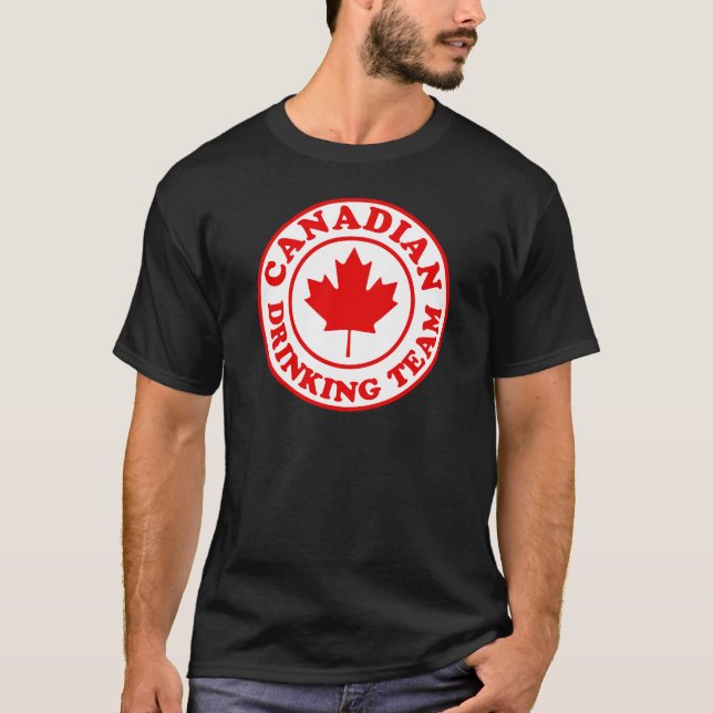 T-shirt Équipe potable canadienne (Devant)