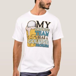 T-shirt Équipe potable de golf