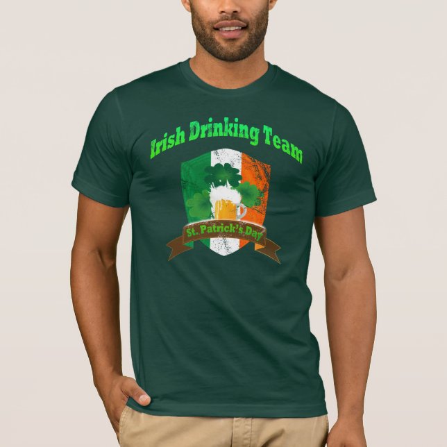 T-shirt Équipe potable irlandaise (Devant)