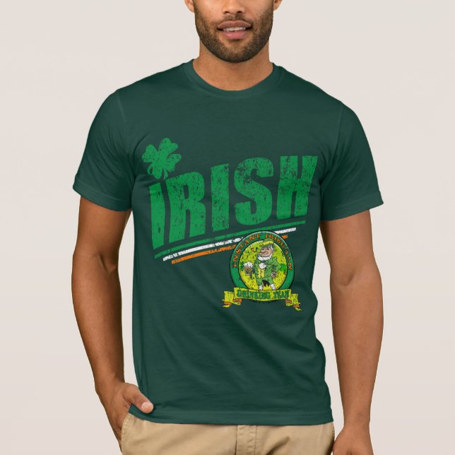 T-shirt Équipe potable irlandaise (Devant)