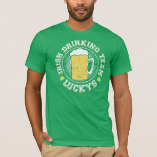 T-shirt Équipe potable irlandaise chanceuse
