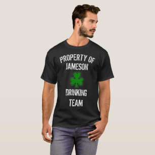 T-shirt Équipe potable irlandaise de Jameson de Jour de l