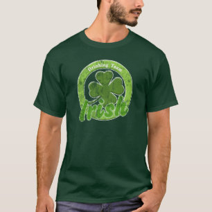 T-shirt Équipe potable irlandaise vintage