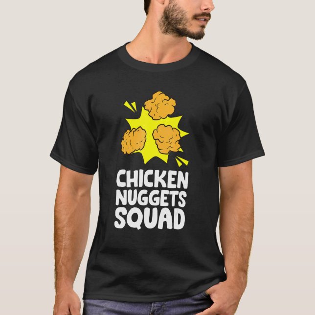 T-shirt Équipe Poulets Nuggets  Équipe Poulets Nuggets (Devant)