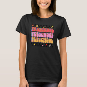T-shirt Équipe préscolaire Super Rétro Pré K Enseignant Re
