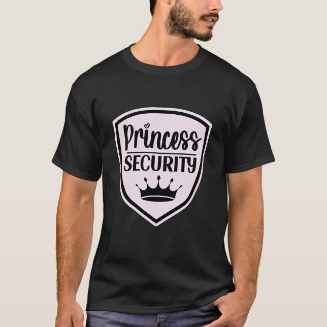 T-shirt Équipe Princess Security (Devant)