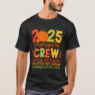 T-shirt Équipe Rétro Friendsgiving 2025 Groupe de Thanksgi