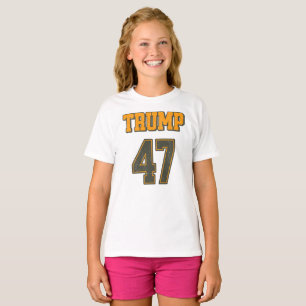 T-shirt Équipe Retro Trump 47 Vintage