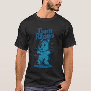 T-shirt Équipe Rhinocéros Produits de déguisement
