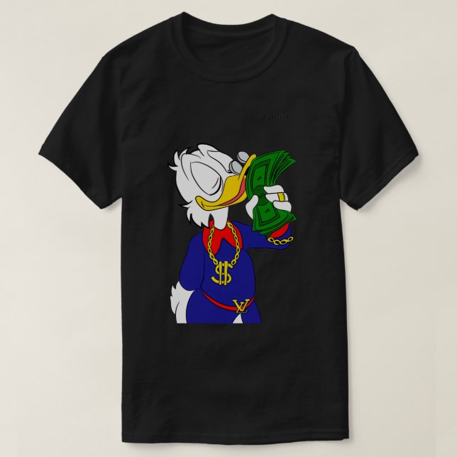 T-shirt Équipe Rich Mc Pato Money (Design devant)